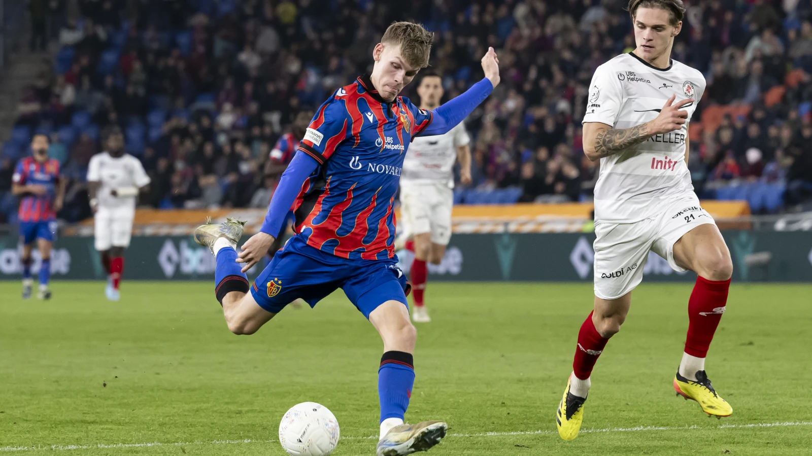 Fussballrunde vom Samstag, © Keystone / Anthony Anex Fussballrunde vom Samstag, © Keystone / Anthony Anex