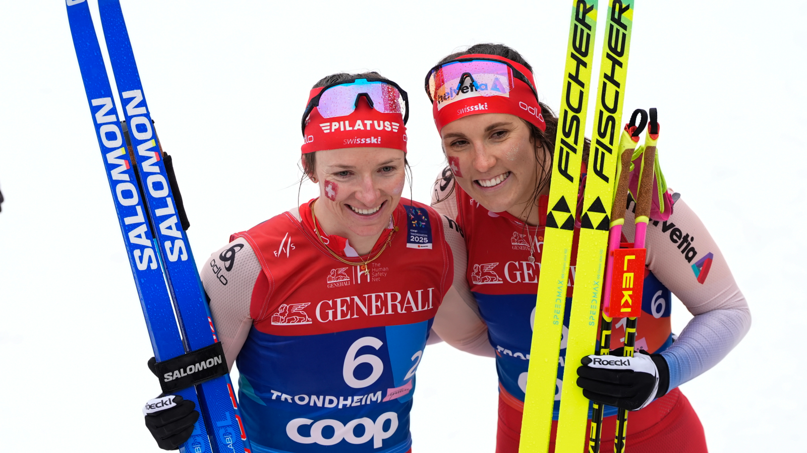 Bronze-Coup von Anja Weber/Nadine Fähndrich, © EPA/LISE ASERUD NORWAY OUT