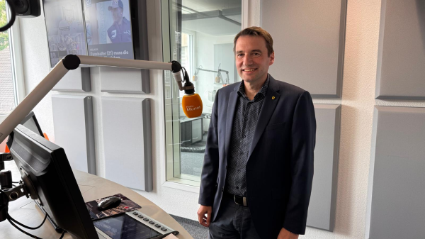 "Munot Talk Fokus" mit Erziehungsdirektor Patrick Strasser, © Patrick Strasser, Bild: Radio Munot