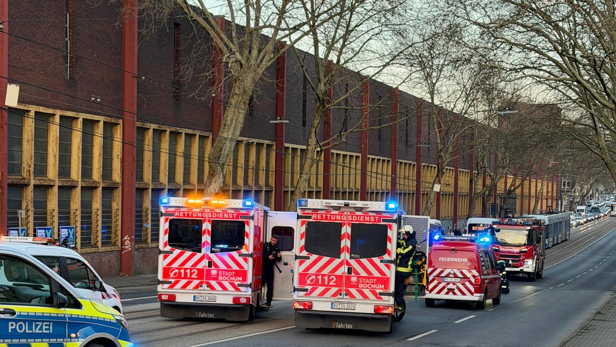Sürücüye “Kasten Öldürmeye Teşebbüs”&nbsp;Suçlaması, © -/Feuerwehr Bochum/dpa