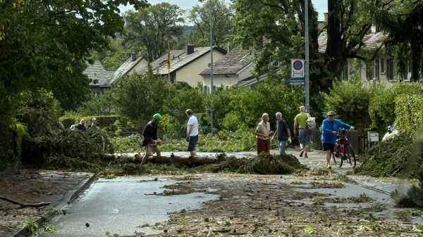 Gebäude und Fahrzeuge durch Unwetter beschädigt, © Zur Verfügung gestellt