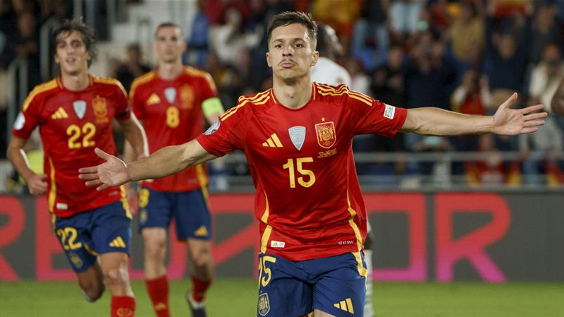 Schweiz verliert gegen Spanien, © Keystone /EPA /Ramon de la Rocha