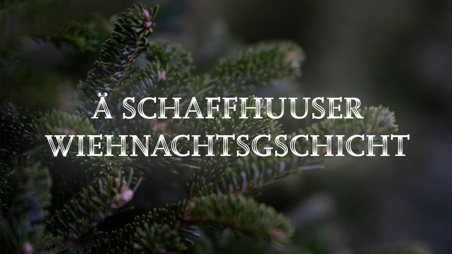Ä Schaffhuuser Wiehnachtsgschicht, © Radio Munot
