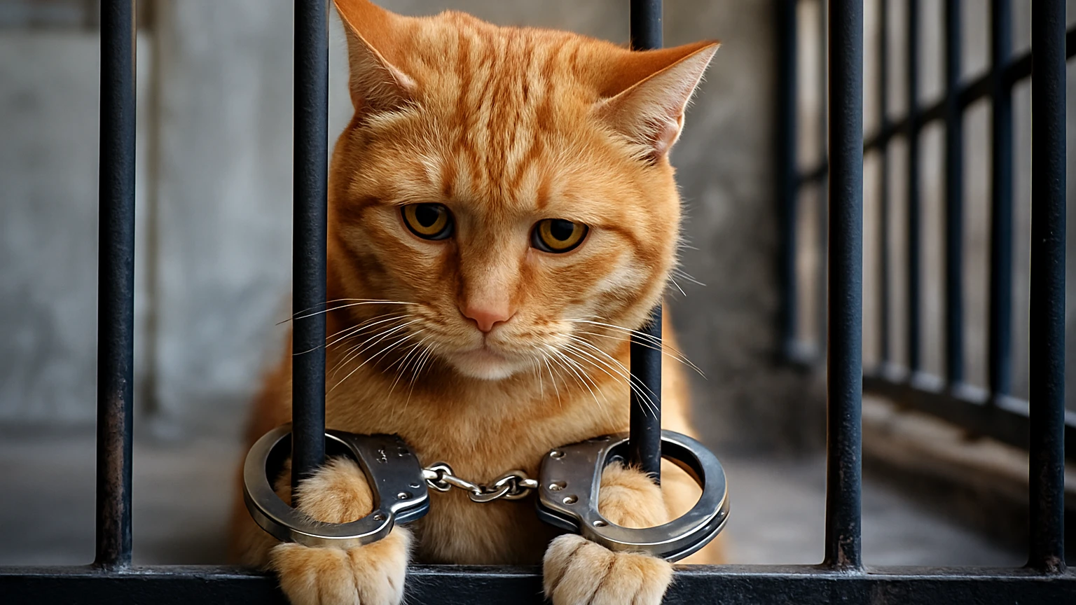 Fransa’da Kediye Ev Hapsi: 90 Sayfalık Suç Dosyası, © KI Fransa’da Kediye Ev Hapsi: 90 Sayfalık Suç Dosyası, © KI