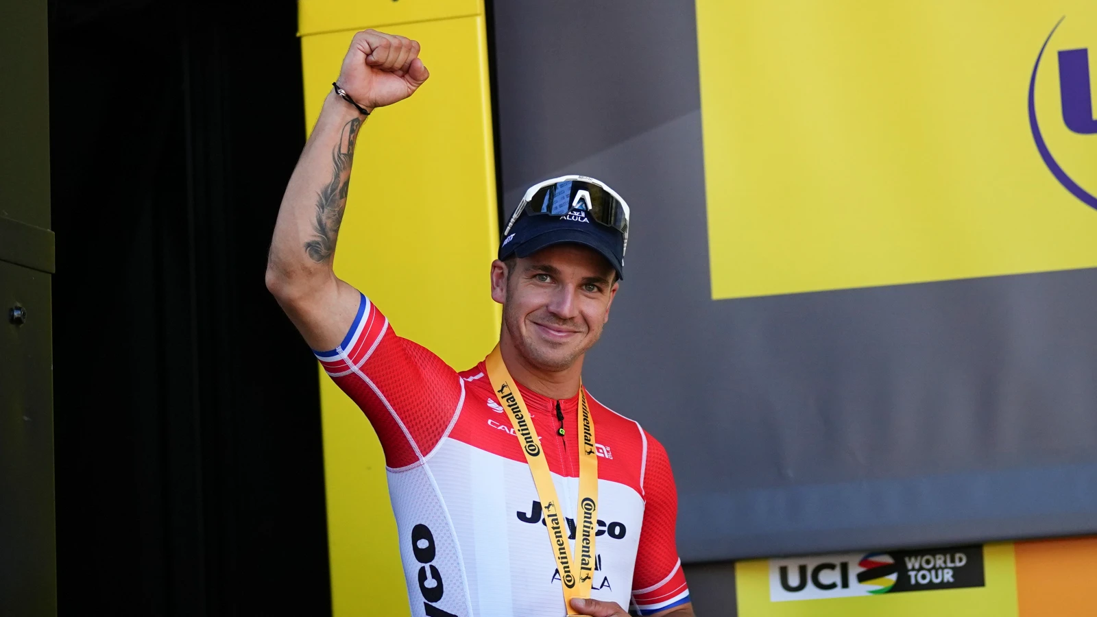 Groenewegen wird Sprintsieger bei 6. Etappe, © AP Photo/Daniel Cole Groenewegen wird Sprintsieger bei 6. Etappe, © AP Photo/Daniel Cole