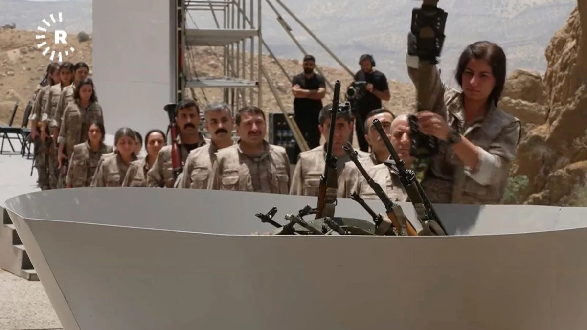 PKK, Türkiye’den Tamamen Çekildiğini Açıkladı!, © -/Rudaw TV/AP/dpa PKK, Türkiye’den Tamamen Çekildiğini Açıkladı!, © -/Rudaw TV/AP/dpa