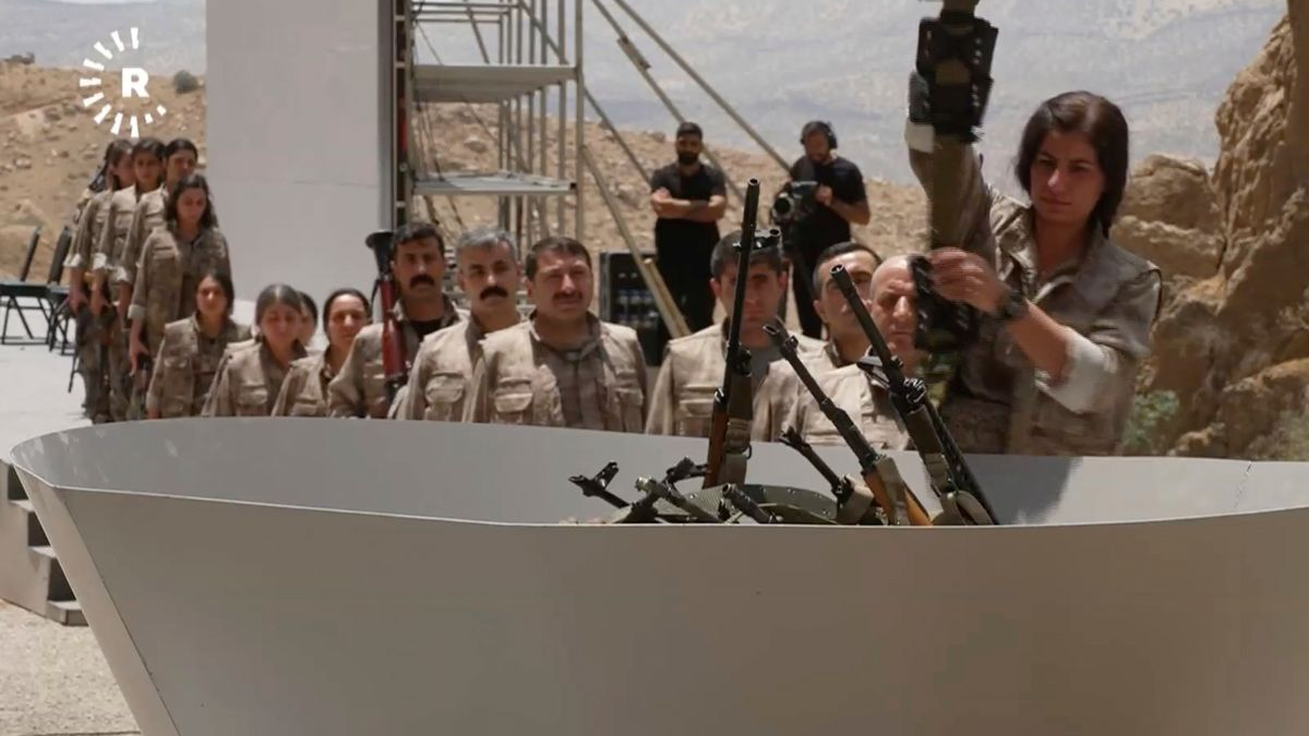 PKK, Türkiye’den Tamamen Çekildiğini Açıkladı!, © -/Rudaw TV/AP/dpa