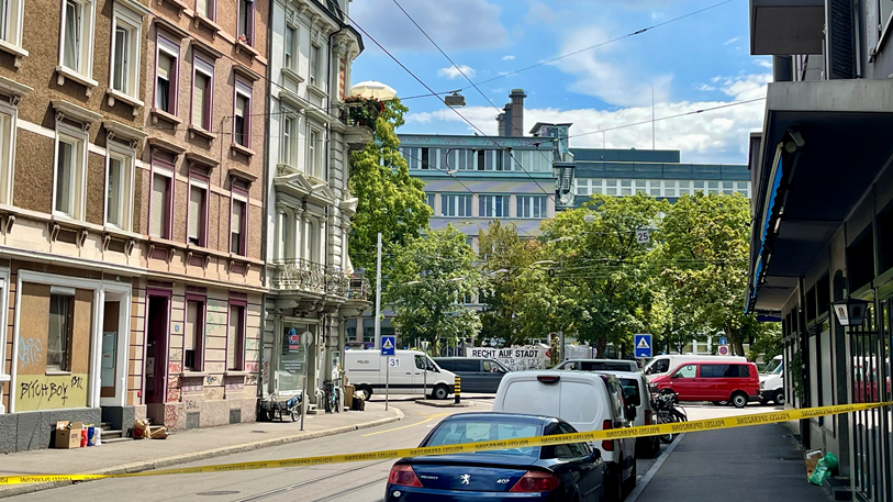 Basler Polizei räumt besetzte Gebäude an der Klybeckstrasse&nbsp;