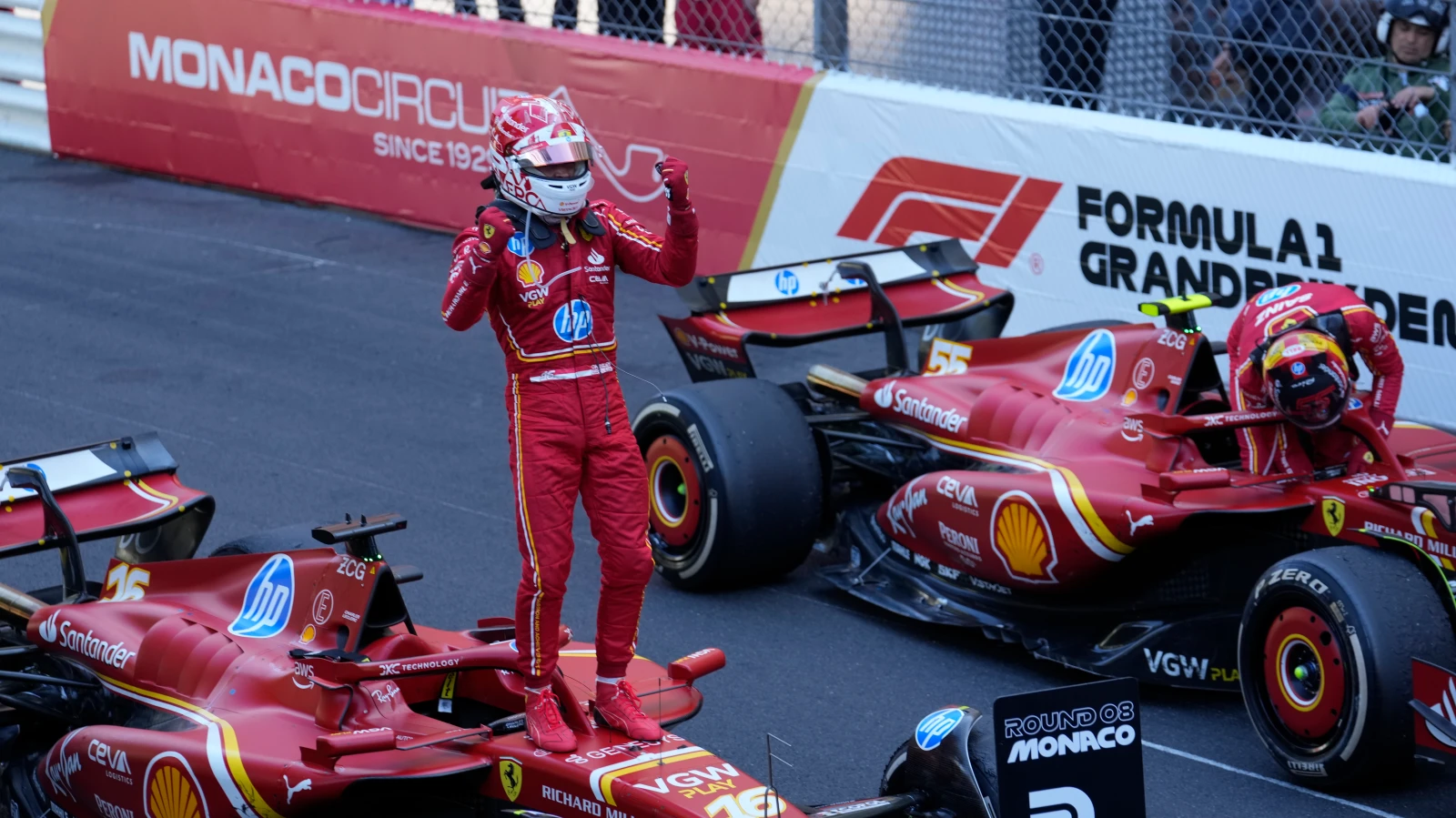 Charles Leclerc triumphiert in Monaco, © Keystone Charles Leclerc triumphiert in Monaco, © Keystone