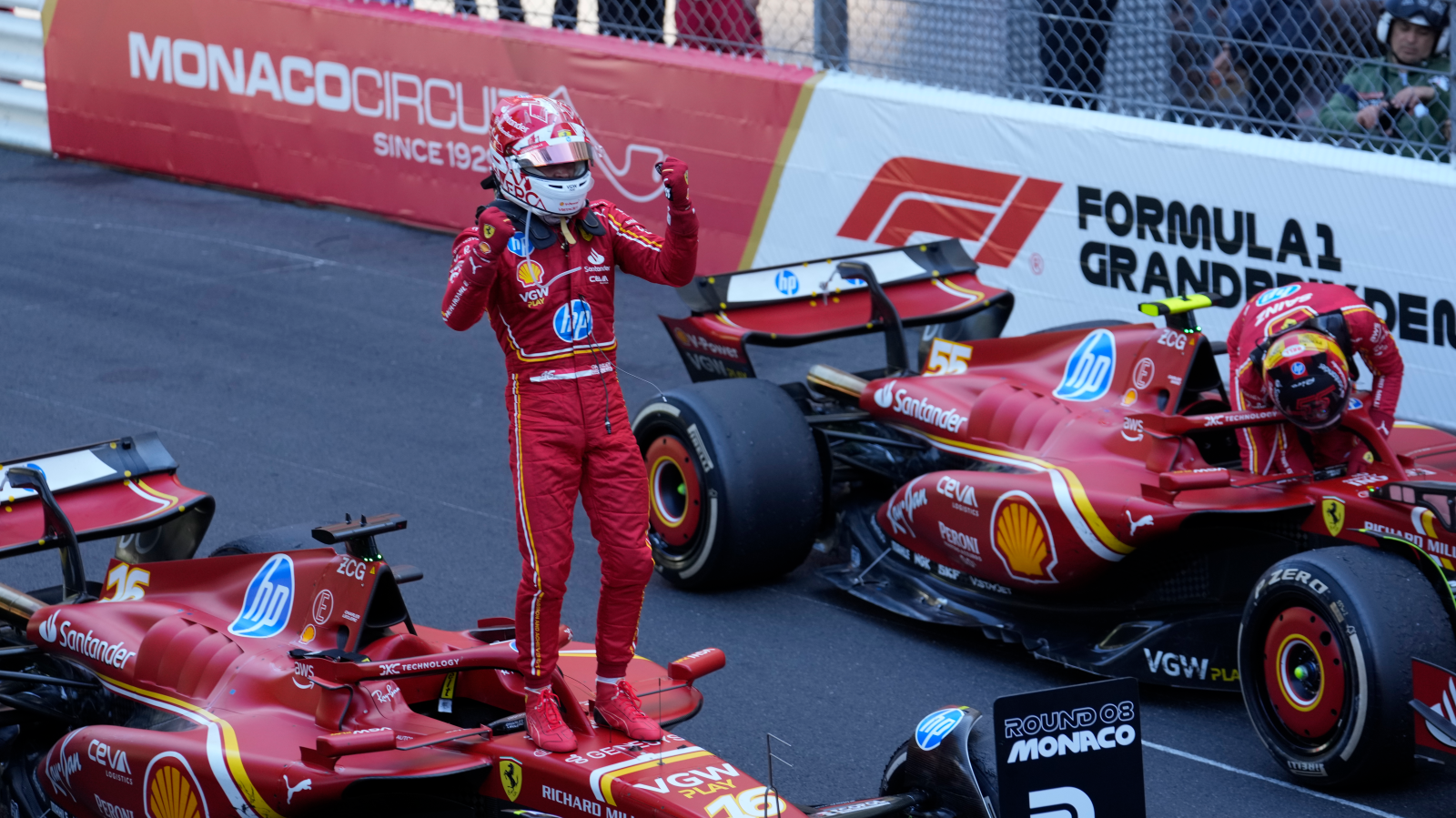 Charles Leclerc triumphiert in Monaco, © Keystone