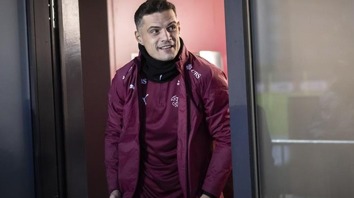 Granit Xhaka ist Nationalspieler des Jahres, © Keystone Michael Buholzer