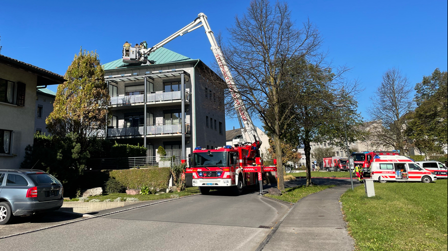 Brand in Mehrfamilienwohnhaus in Vaduz, © lpfl