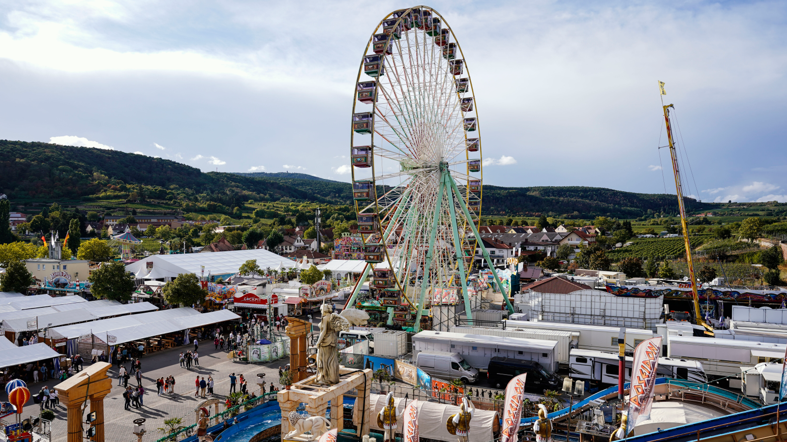 Bad Dürkheim "Wurstmarkt" İçin Geri Sayım Sürüyor!, © dpa