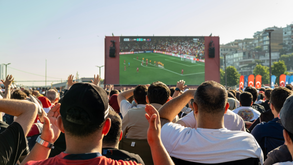 «Fussball verbindet Menschen», © Murat Ak