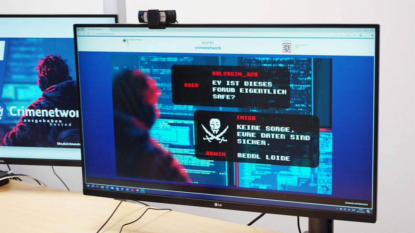Almanya’nın En Büyük Suç Platformu Davası Başladı!, © Andreas Arnold/dpa
