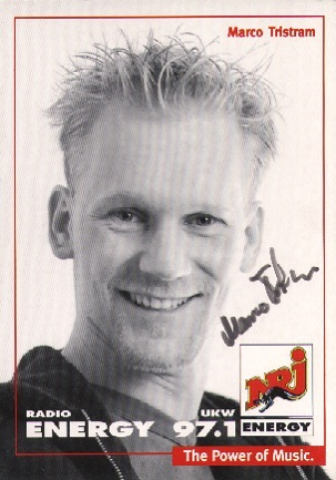 Autogrammkarte Marco Tristram 1997, © privat