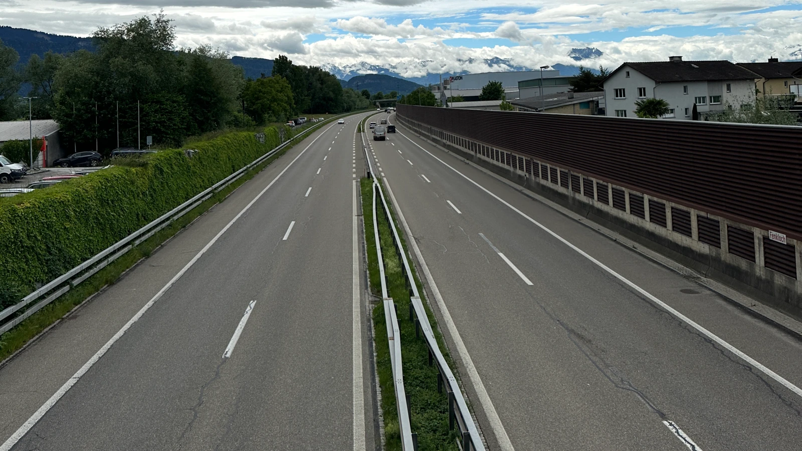 Demonstrationen gegen Autobahnausbau Schweiz, © Radio Liechtenstein Demonstrationen gegen Autobahnausbau Schweiz, © Radio Liechtenstein