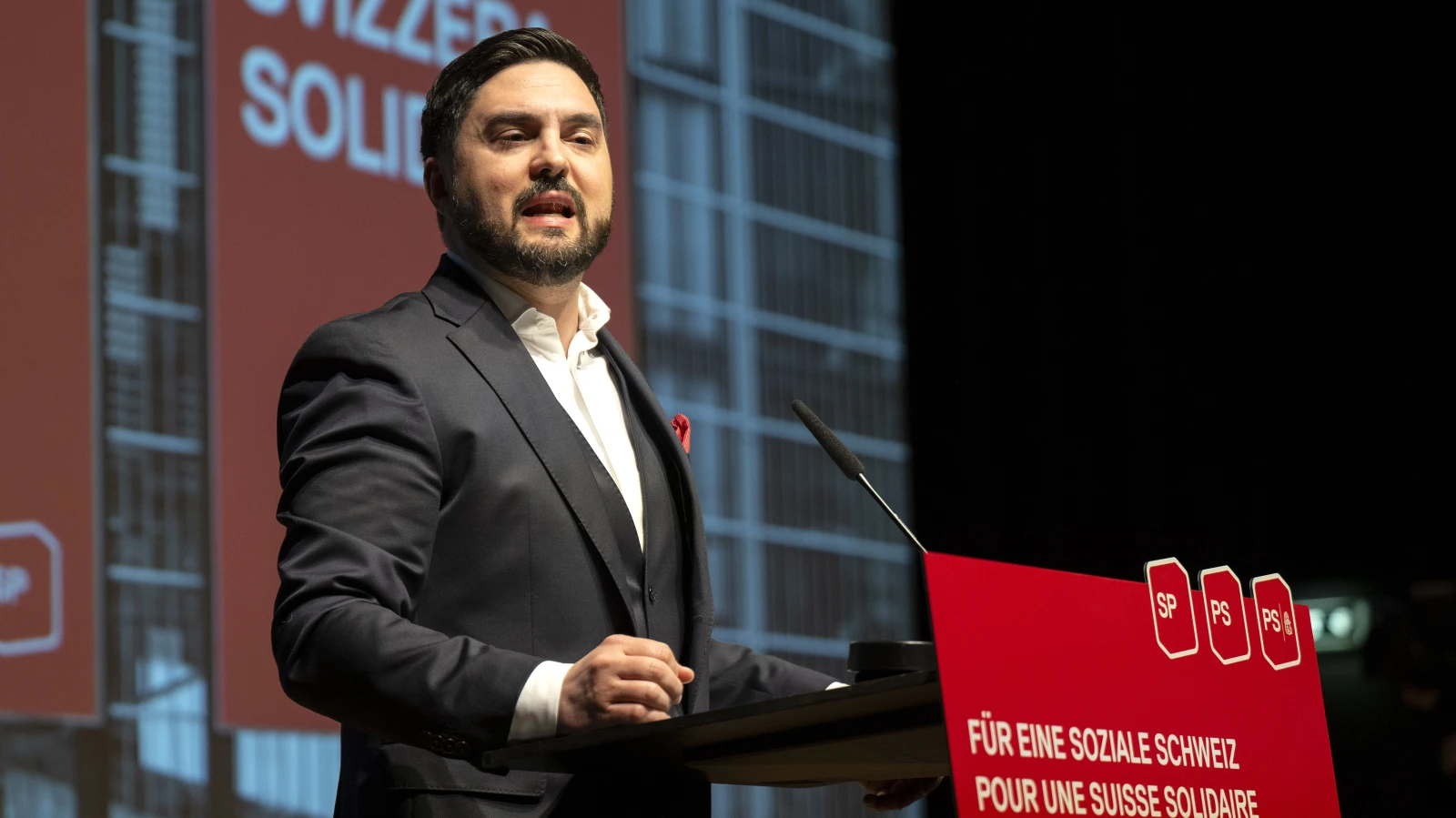 SP warnt am Parteitag vor rechtspopulistischer Welle, © Keystone/SDA SP warnt am Parteitag vor rechtspopulistischer Welle, © Keystone/SDA