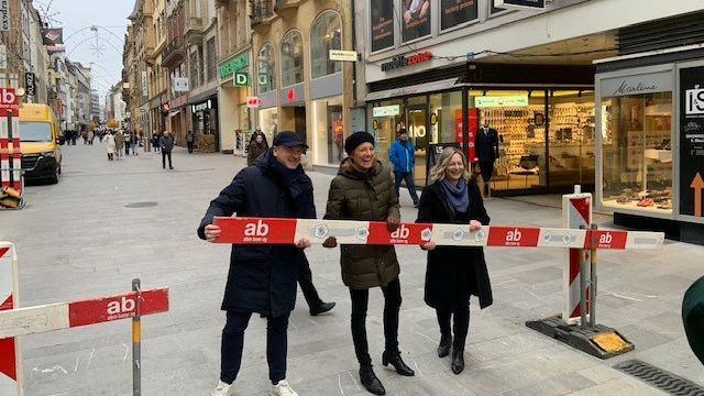 Endlich! Die Freie Strasse in Basel ist fertig
