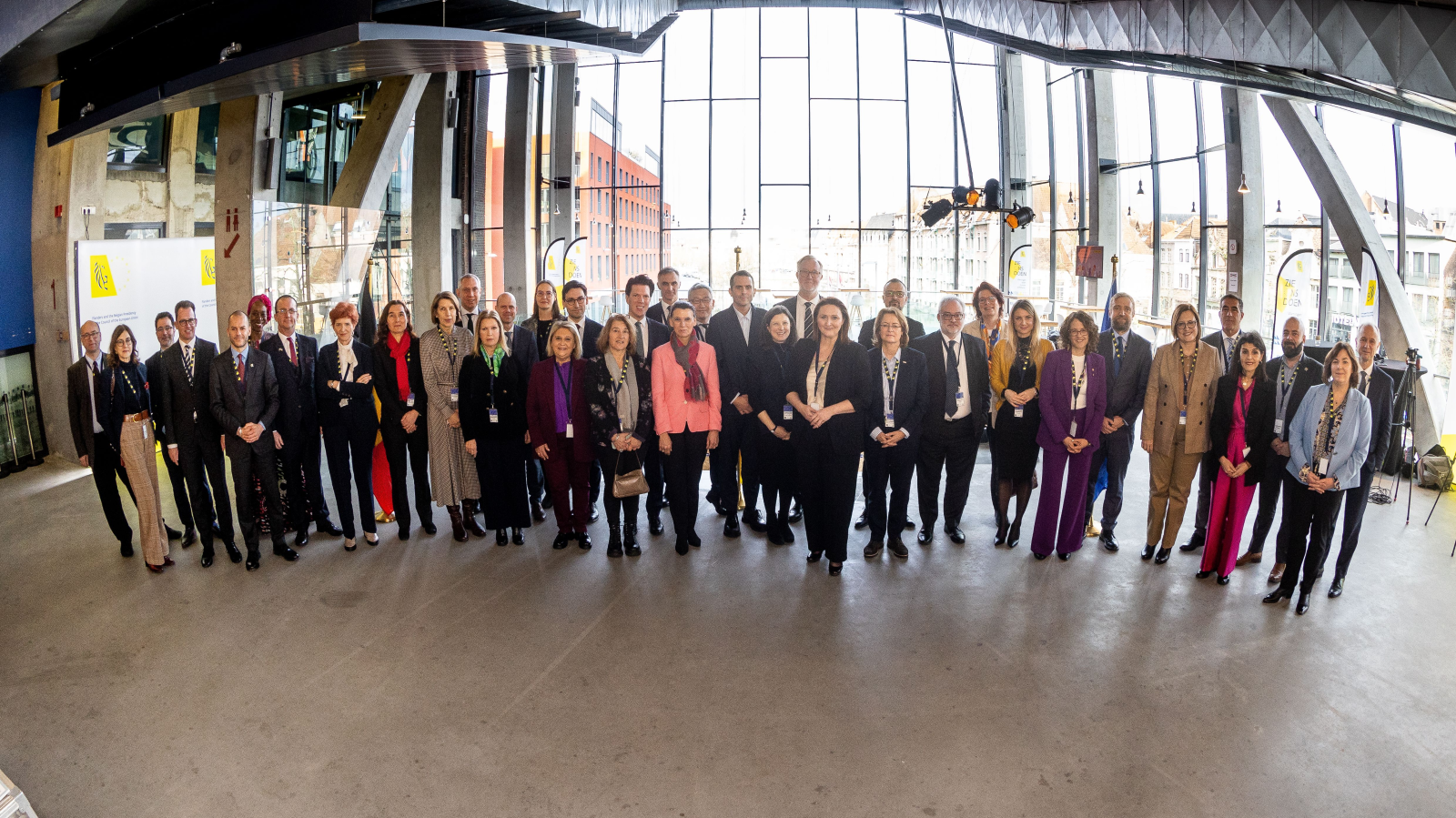 Regierungsrat Frick an europäischer Integrationskonferenz in Belgien, © Evi Ramaekers