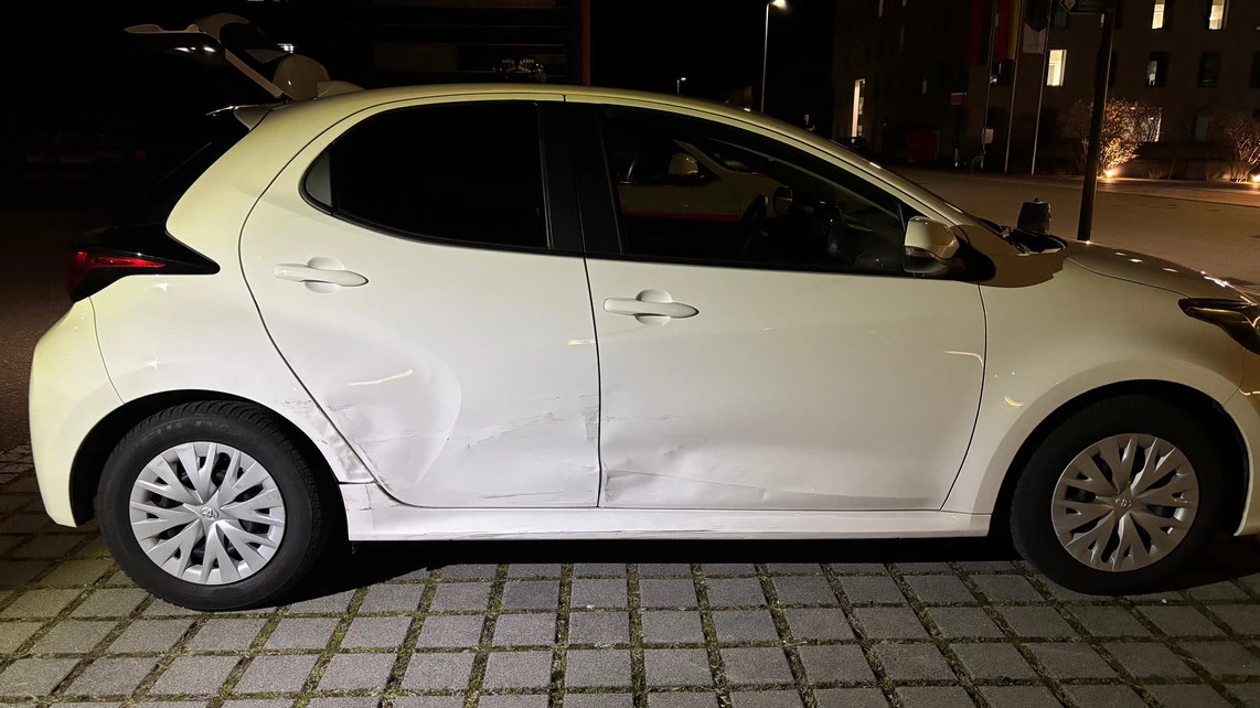 Abbiegemanöver in Vaduz endet mit Blechschaden, © lpfl Abbiegemanöver in Vaduz endet mit Blechschaden, © lpfl