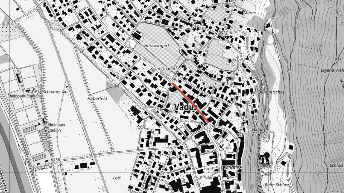 Arbeiten an der Herrengasse gehen weiter, © Amt für Tiefbau und Geoinformation