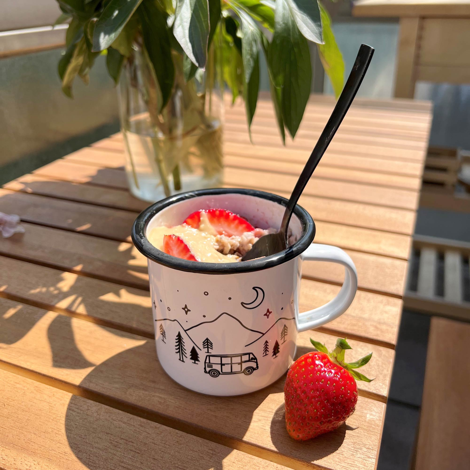 Rezept der Woche: Erdbeer-Porridge, © Lynn Kühner