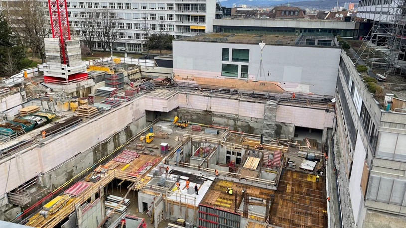 Basler Unispital legt den Grundstein fürs neue Klinikum 2, © Radio Basilisk Basler Unispital legt den Grundstein fürs neue Klinikum 2, © Radio Basilisk