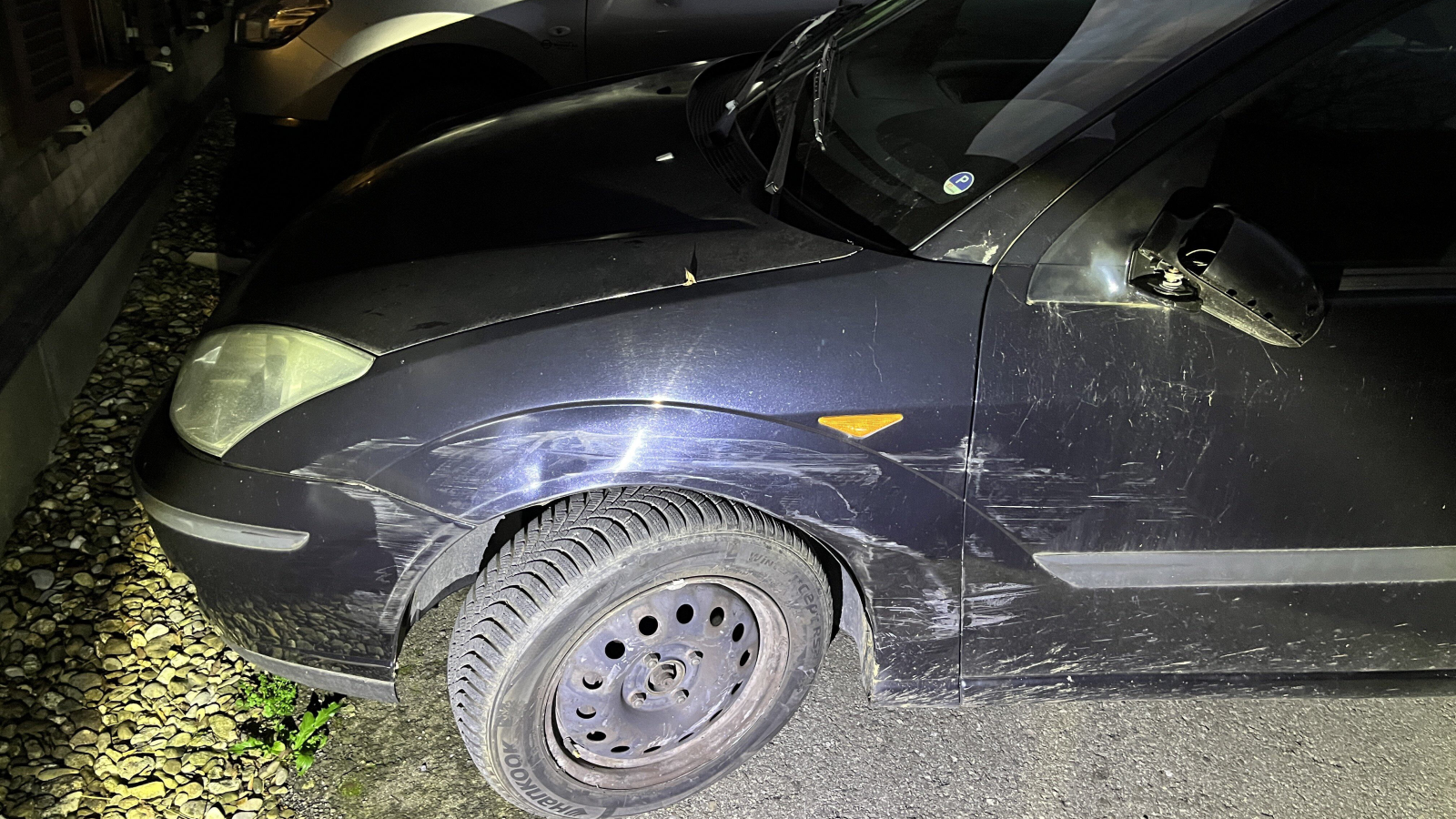 Alkoholisiert Unfall verursacht in Oberriet, © Kantonspolizei St. Gallen