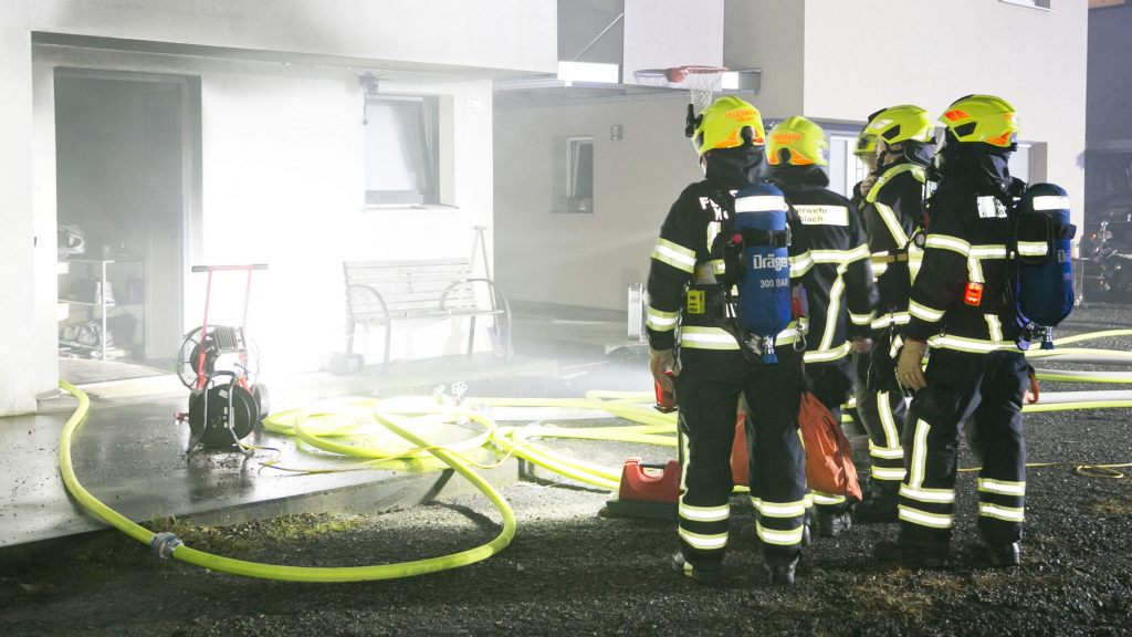 Zwei Personen und drei Hunde aus brennendem Haus gerettet, © Mathis