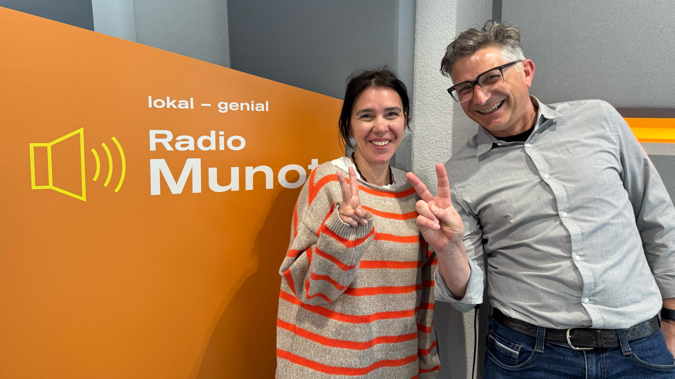 Daniela Kälin Selimaj, Teilhaberin Peperohni & Lukas Ottiger First Friday Schaffhausen, © Radio Munot