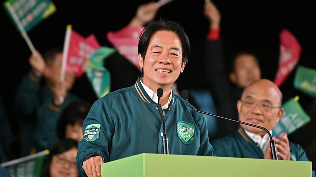 China-Kritiker Lai gewinnt Wahl in Taiwan, © Johannes Neudecker/dpa China-Kritiker Lai gewinnt Wahl in Taiwan, © Johannes Neudecker/dpa