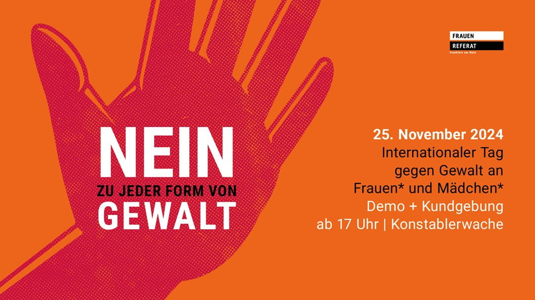 Kadına Şiddete Hayır: Uluslararası Farkındalık Günü 25 Kasım 2024, © Opak Werbeagentur