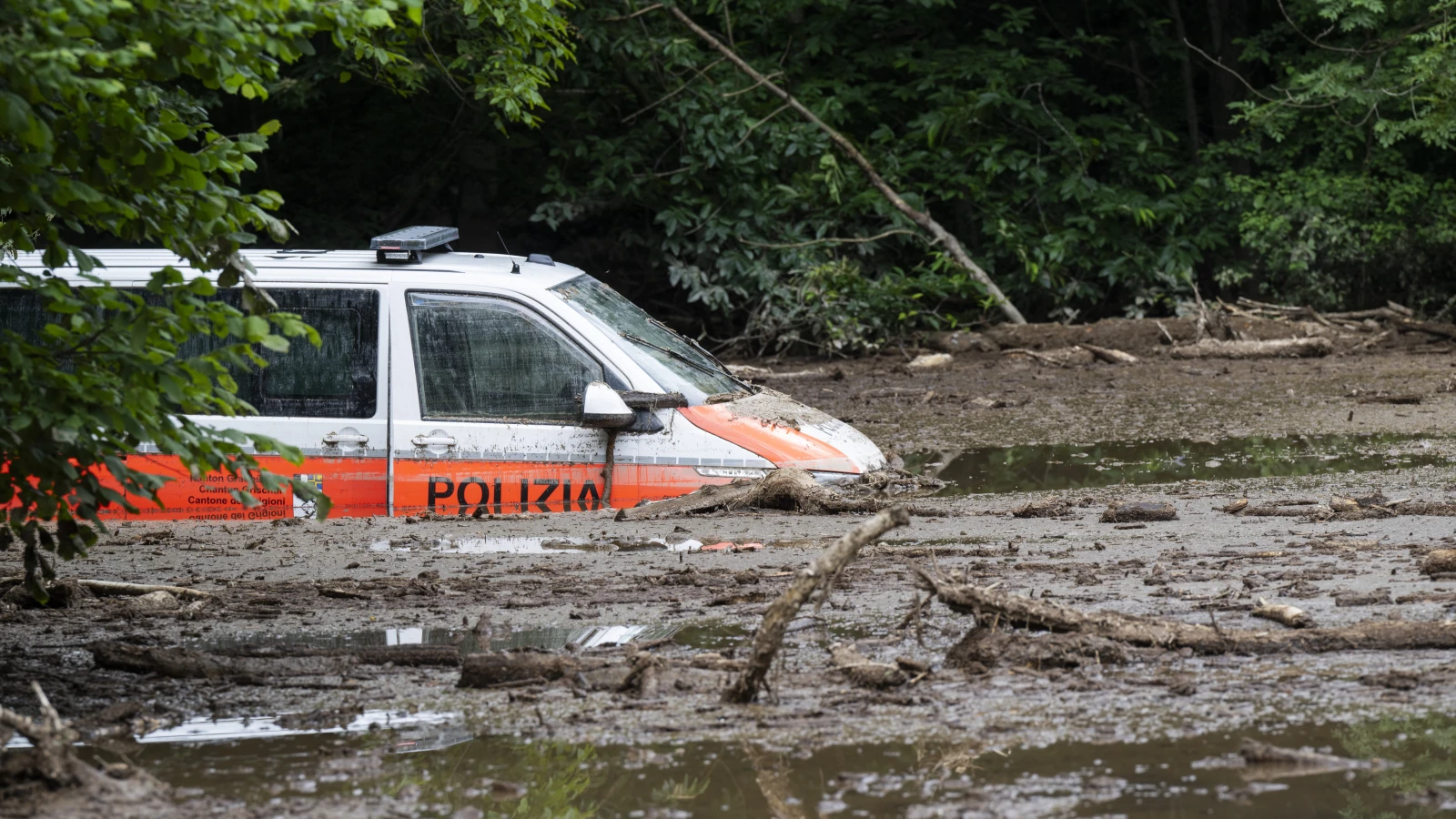 Unwetter-Gefahr im Misox unzureichend, © Keystone / TI-Press / Alessandro Crinari Unwetter-Gefahr im Misox unzureichend, © Keystone / TI-Press / Alessandro Crinari