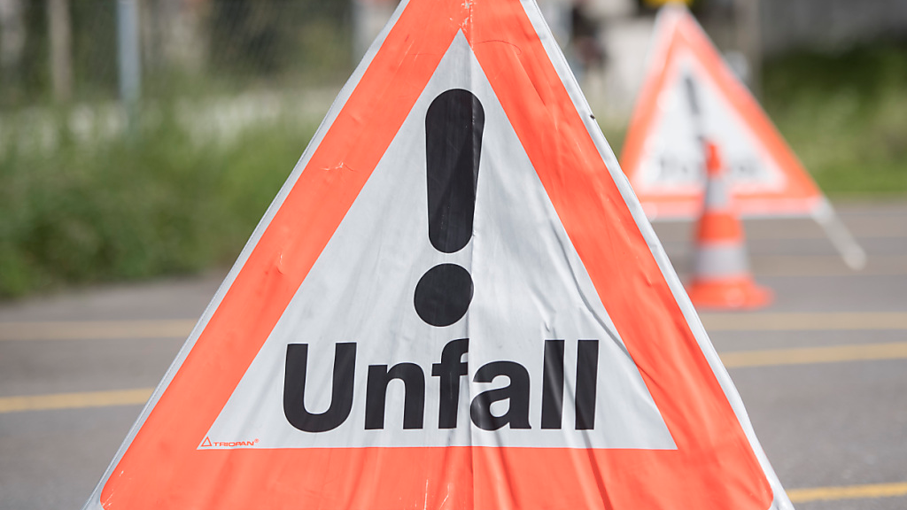 Schwangere Frau bei Autounfall in St. Gallen verletzt, © Kantonspolizei St. Gallen