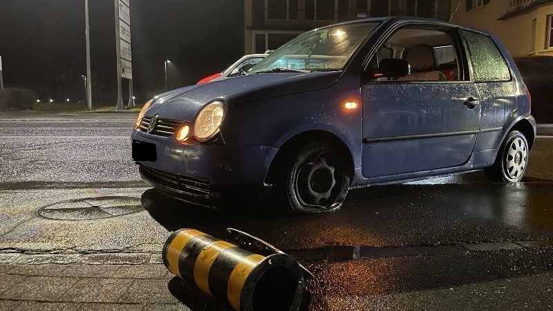 Verkehrsunfall in Triesen, © Landespolizei Liechtenstein