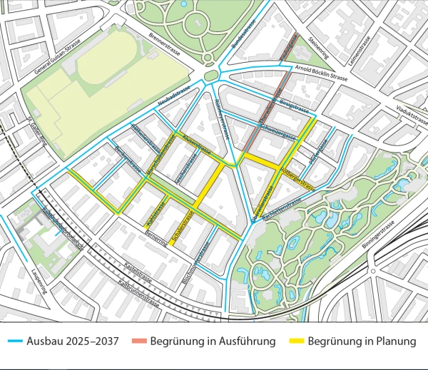 © BVD-Planung für das Bachletten-Quartier © BVD-Planung für das Bachletten-Quartier