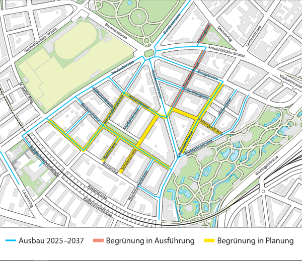 © BVD-Planung für das Bachletten-Quartier
