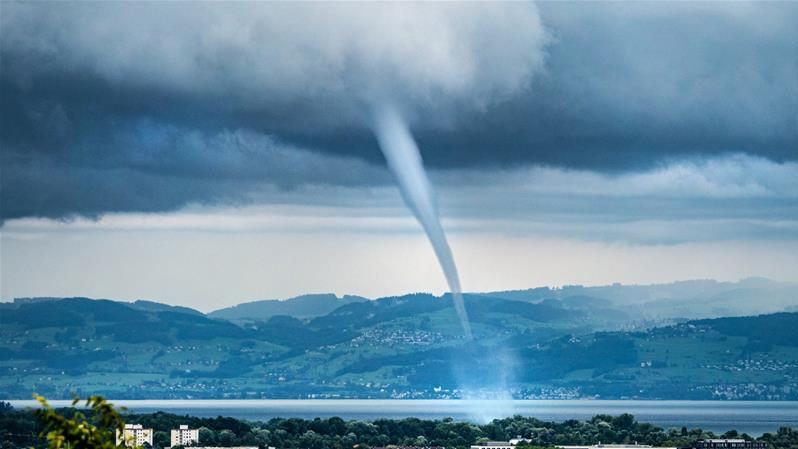 Tote nach Tornados in den USA, ©  Keystone DPA Christoph Sommergruber Symbolbild