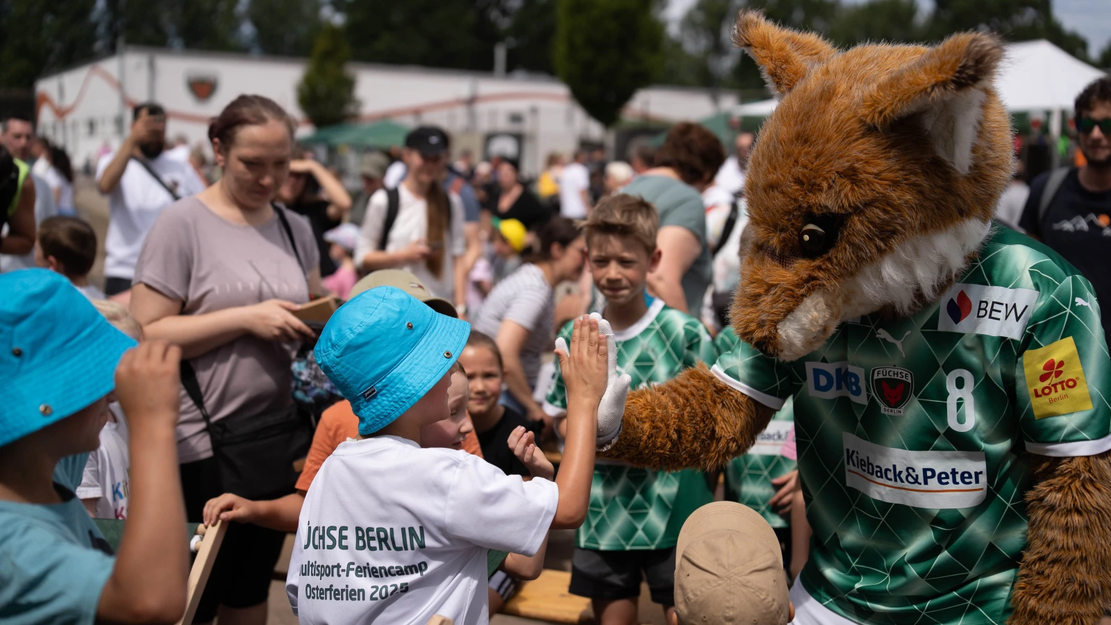 Kinder -und Sportfest bei den Füchsen Berlin Kinder -und Sportfest bei den Füchsen Berlin