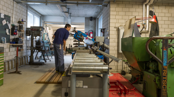 Viel Arbeit für die Schlosserei vom Basler Zolli, © Basler Zoo