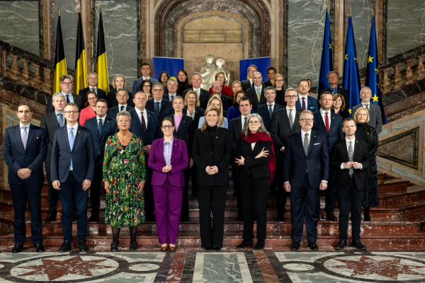 Gruppenfoto der Teilnehmenden beim informellen Rat der EU-Innenminister., © IKR