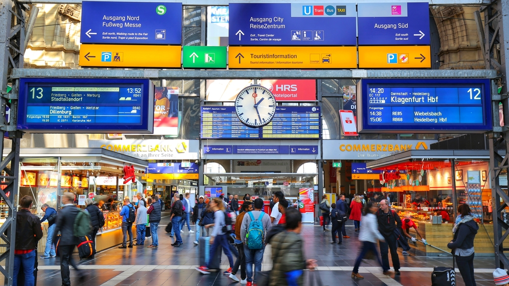 Frankfurt Hauptbahnhof, © Shutterstock