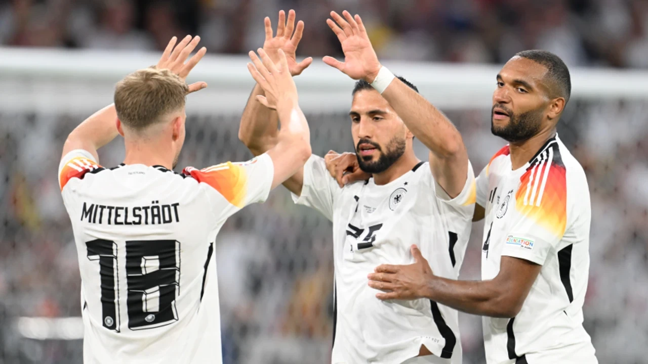 Panzerler EURO 2024'e Rekorla Başladı: Almanya, İskoçya'yı 5-1 Yendi, © dpa Panzerler EURO 2024'e Rekorla Başladı: Almanya, İskoçya'yı 5-1 Yendi, © dpa