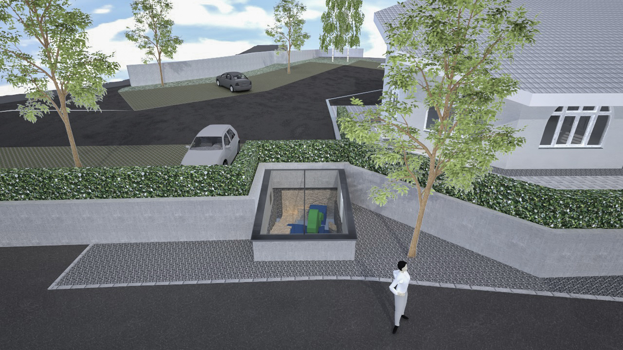 Turbinenfund beim Restaurant Mühle, © Gemeinde Vaduz