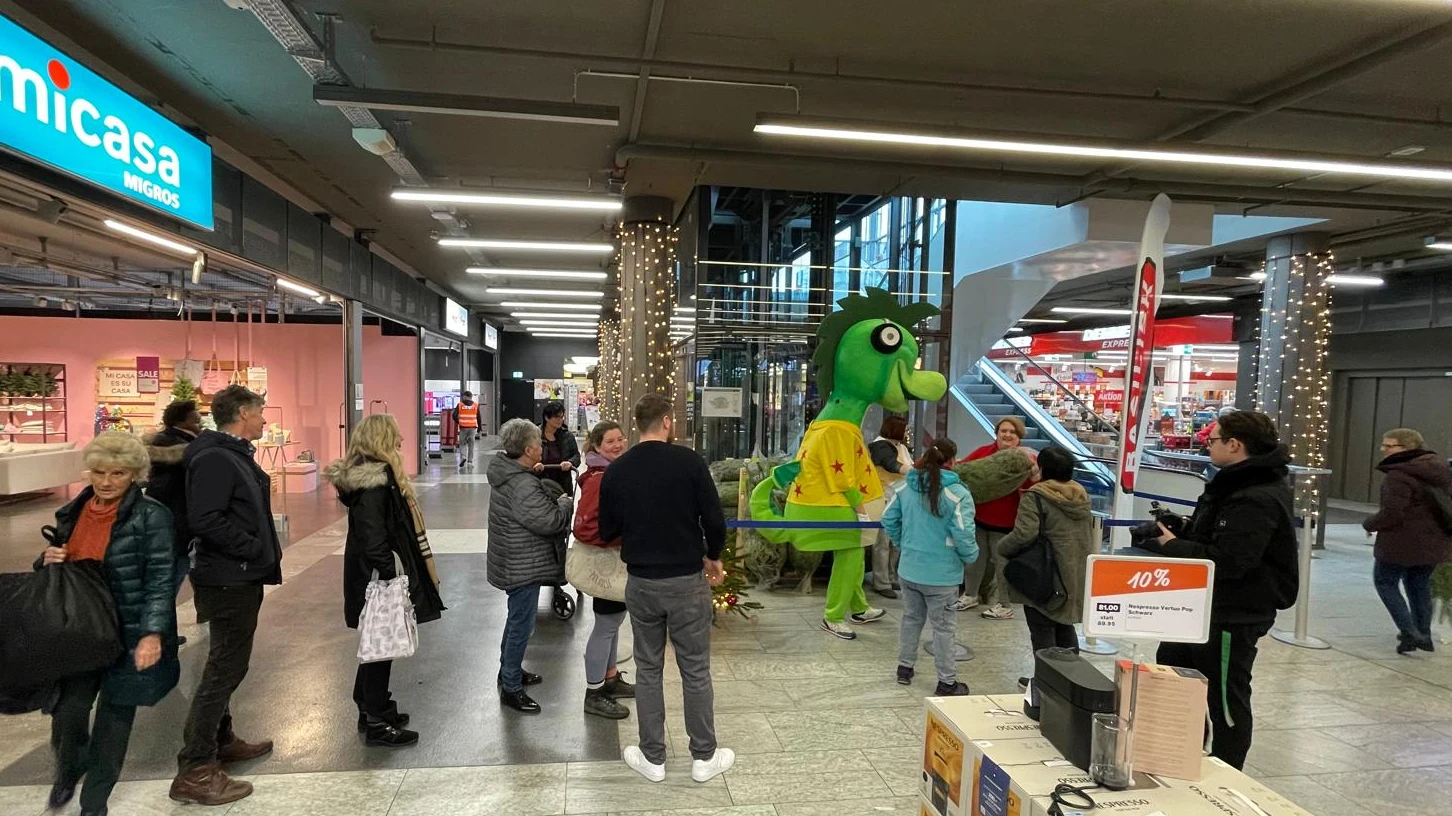 Grosse Bescherung im MParc Dreispitz , © Radio Basilisk Grosse Bescherung im MParc Dreispitz , © Radio Basilisk