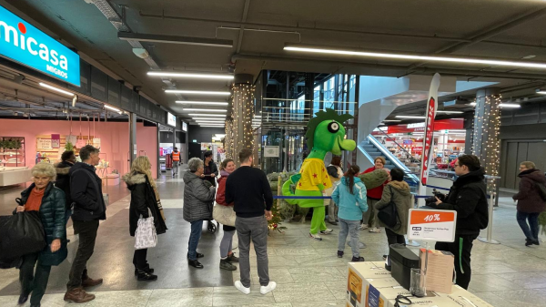 Grosse Bescherung im MParc Dreispitz , © Radio Basilisk 