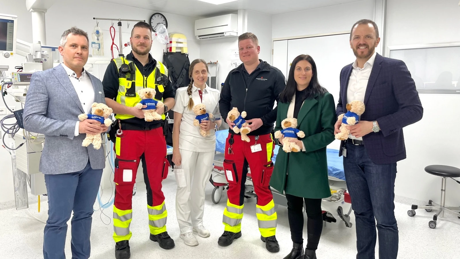 Kiwanisclub Liechtenstein spendet Teddybären an medizinische Institutionen , © ZVG Kiwanisclub Liechtenstein Kiwanisclub Liechtenstein spendet Teddybären an medizinische Institutionen , © ZVG Kiwanisclub Liechtenstein