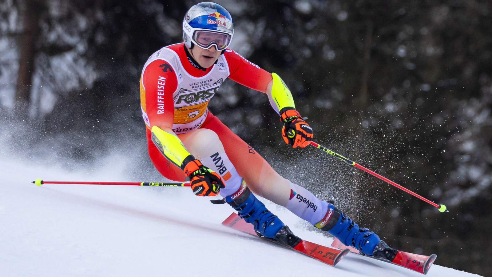 Historischer Sieg für Marco Odermatt in Alta Badia, © Keystone
