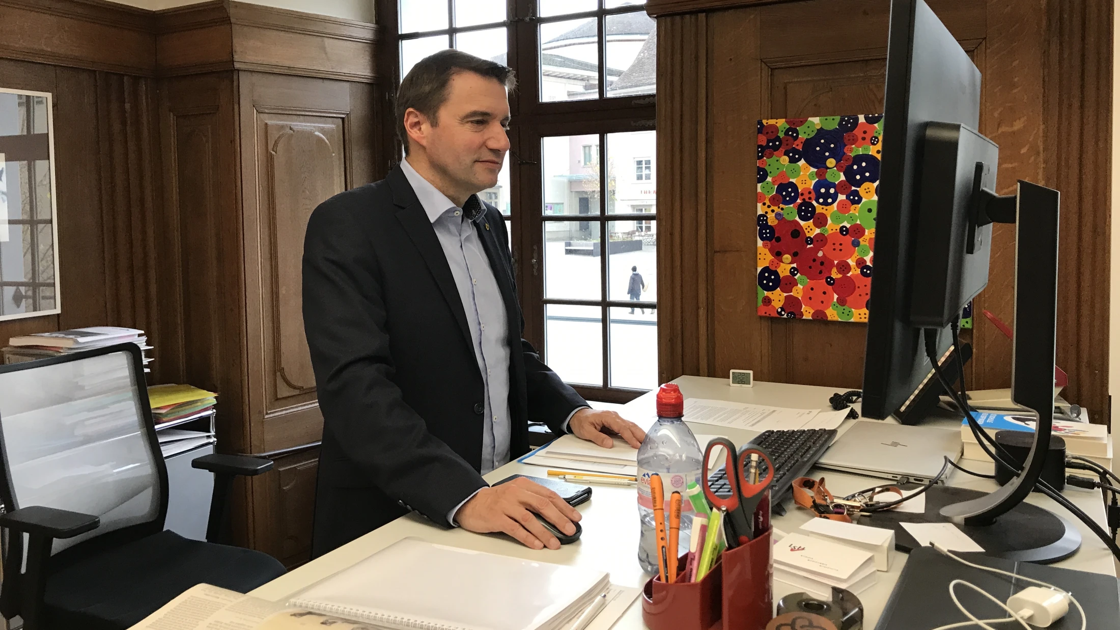 © Erziehungsdirektor Patrick Strasser, Bild: Radio Munot © Erziehungsdirektor Patrick Strasser, Bild: Radio Munot